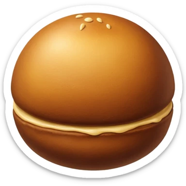 Chocolate filled dough balls  sticker