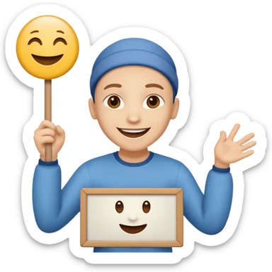 la palabra ojala  les guste sticker