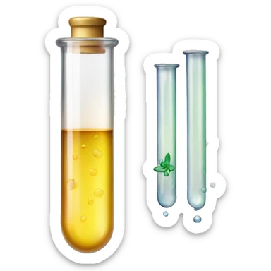 test tube drop the perfume with KPIA 
Certificate(design texture feeling), no emoji sticker