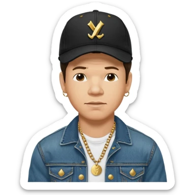 Mark Wahlberg as Marky Mark sticker