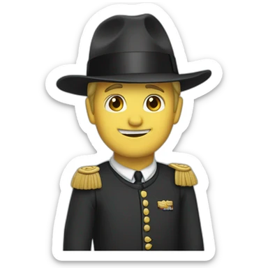 Adolph hitlair sticker