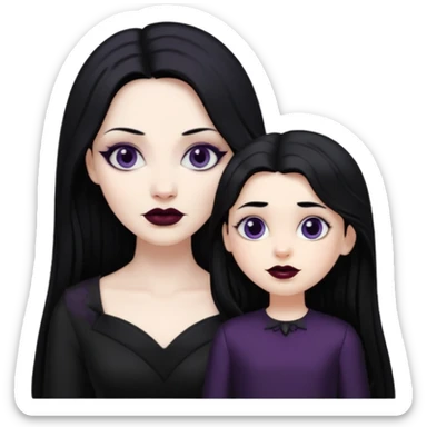 Goth mommy sticker