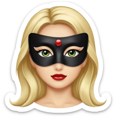 Domino eye mask just the eye mask. I like the 4th but a different style sticker