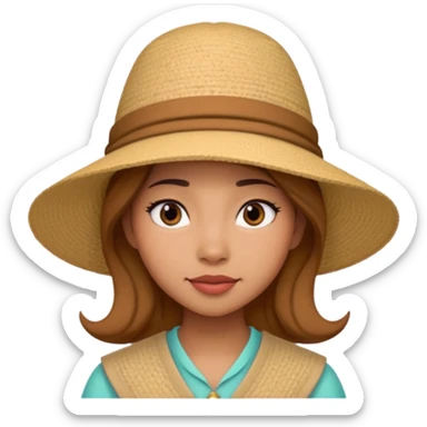 Disney raya with her hat sticker