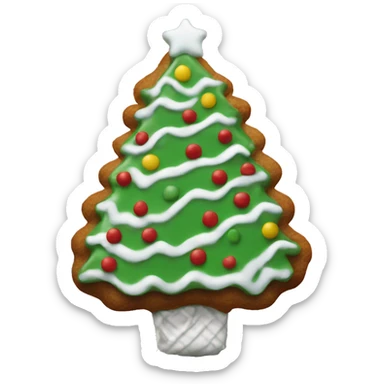 little debbie christmas tree cakes  sticker