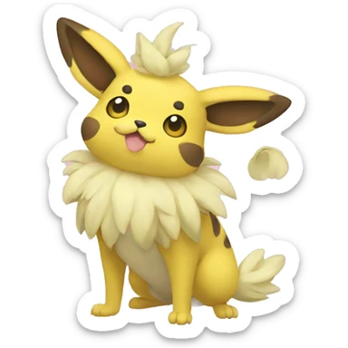 Yamper full body sticker