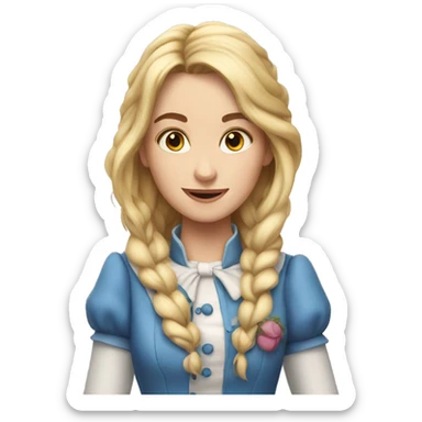 Alice au pays des merveilles sticker