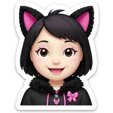 Kuromi animado  sticker