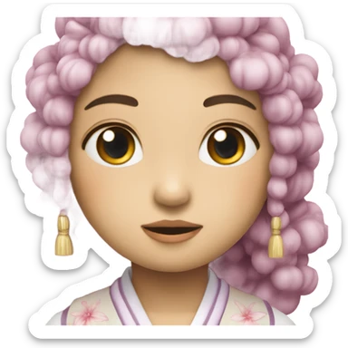 uma ninfa japonesa  sticker