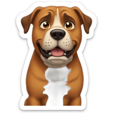 This is fine dog sticker