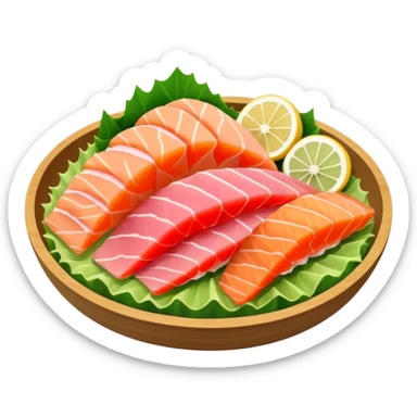 Sashimi yummy sticker