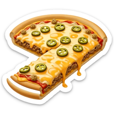 big mac pizza sticker