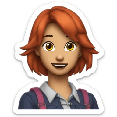 Roxanne Wolf fnaf sticker