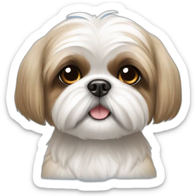 Cute little Shih Tzu sticker