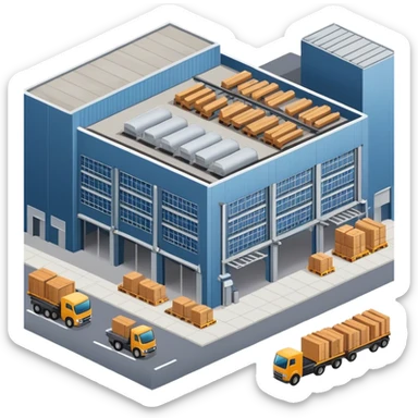 Coating and flooring distribution center sticker