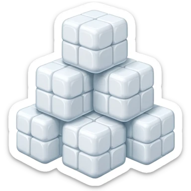 sugar cubes sticker