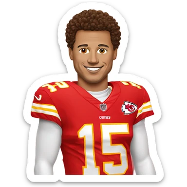 kansas city chiefs mahomes sticker