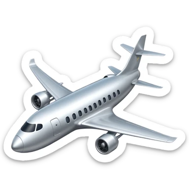 Airplane sticker