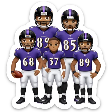 Baltimore ravens sticker