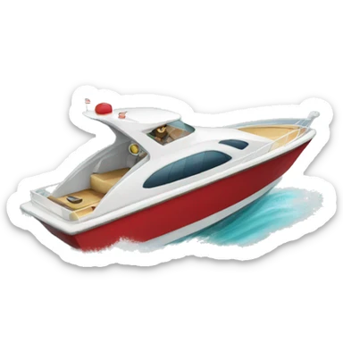 speedboat sticker