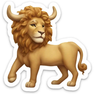 leo sun taurus moon sagittarius rising sticker