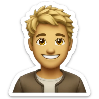 Sourire narquois sticker