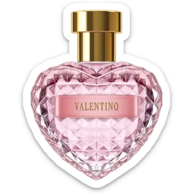 Crea un emoji de un perfume valentino sticker