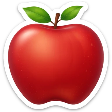 Pomme sticker