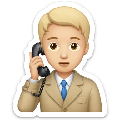 téléphone trading argent  sticker