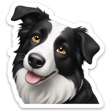 Border collie sticker