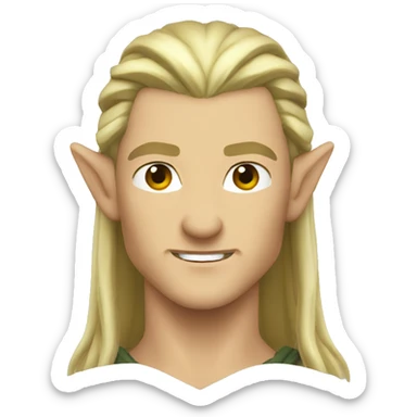 Legolas sticker