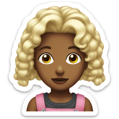 90s girl with aTamagotchi sticker