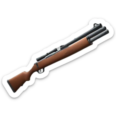A shotgun like in Fortnite sticker