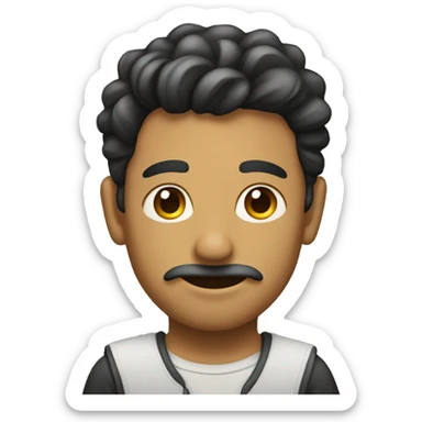 acróbata en telas  sticker