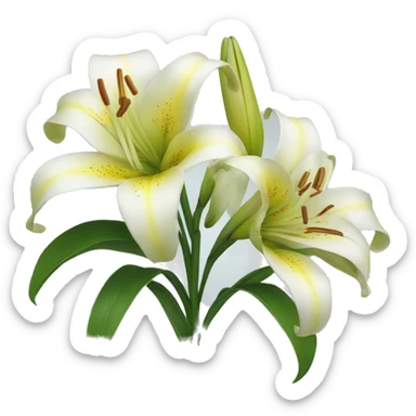 Flowers Lilies sticker