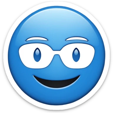 Make a emoji using bmw logo sticker