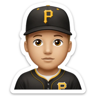 Mike trout Pittsburgh pirates sticker