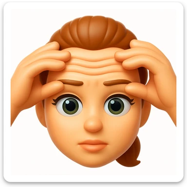 Convert the uploaded image into a 3D Apple-style emoji — preserve the key shapes, colors, and overall composition of the original image. Simplify the forms into clean. Apply glossy textures, soft lighting, smooth shading, and render everything in Apple emoji style on a clean white background

 sticker