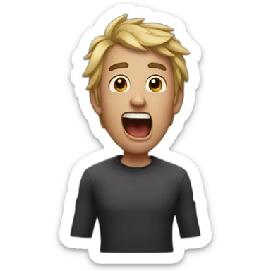 I have no mouth and I must scream sticker