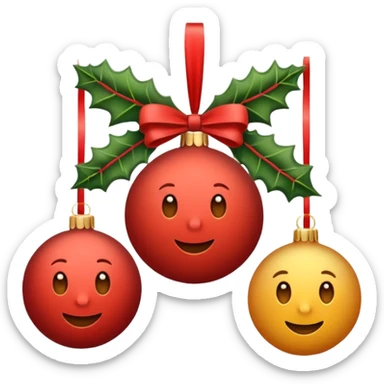 Xmas greetings  sticker