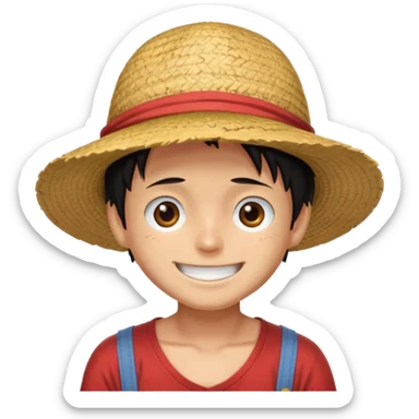 Luffy sticker