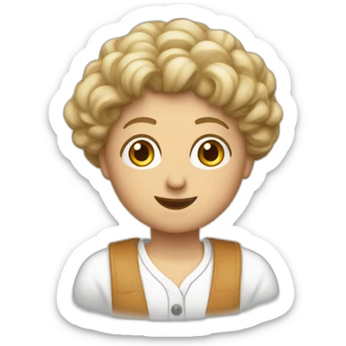 Un italien faisant mama mia sticker