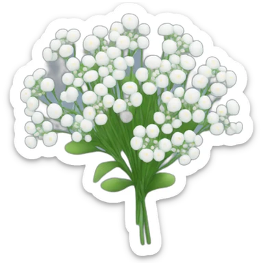 baby's breath sticker