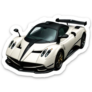 Pagani hyra sticker