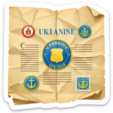 generate ultra realistic top secret file from ukraine sticker