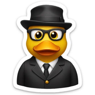 Frontend Developer Rubber Duck sticker