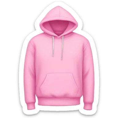 Hoodie pink  sticker