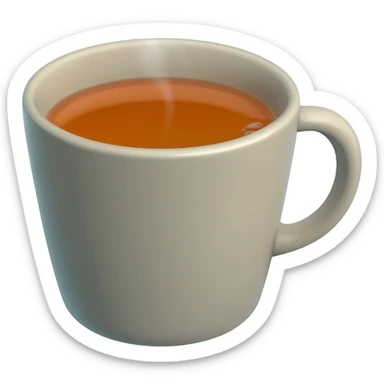 cup of tea sticker