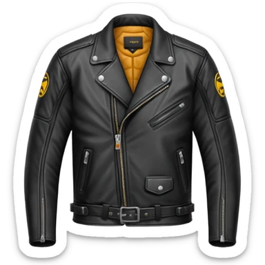 motorcycle jacket sticker