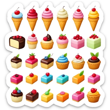 desserts  sticker